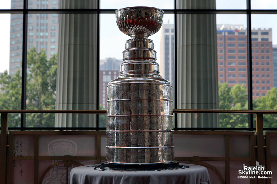 Yes, it's the real Stanley Cup. It - Findlay Auto Group