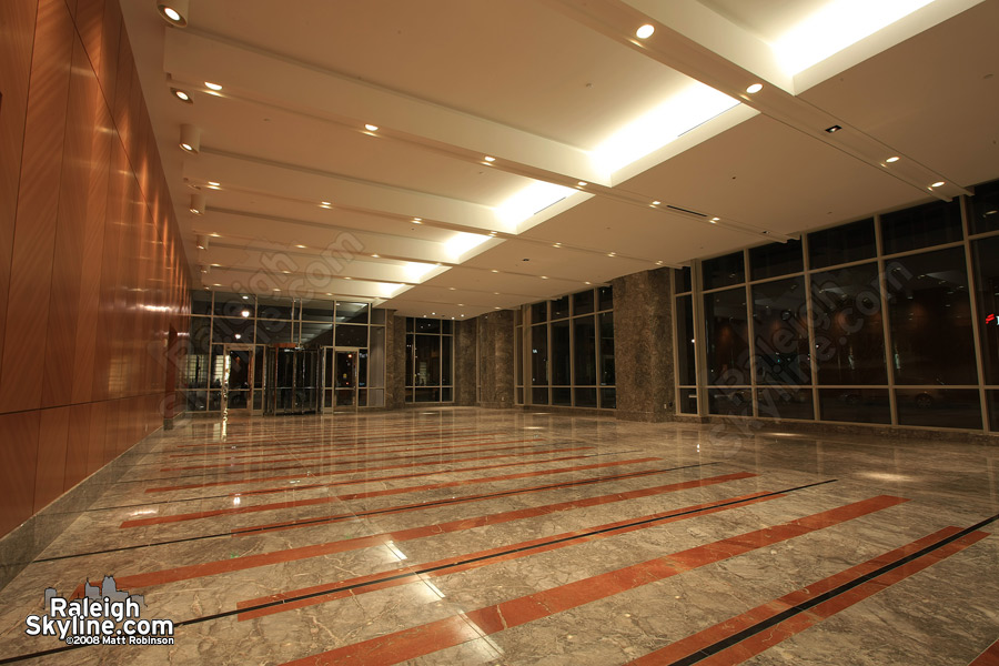 RBC Plaza building lobby.