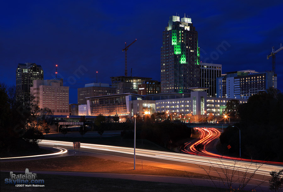 Downtown Raleigh, NC Holidays RaleighSkyline.com