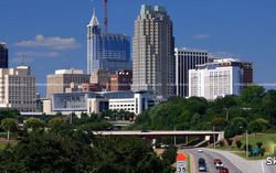 Raleigh Skyline Timelapse from 2003-2017