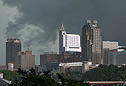 Wall Cloud over Downtown Raleigh