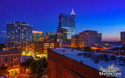 Downtown Raleigh for August and September 2017